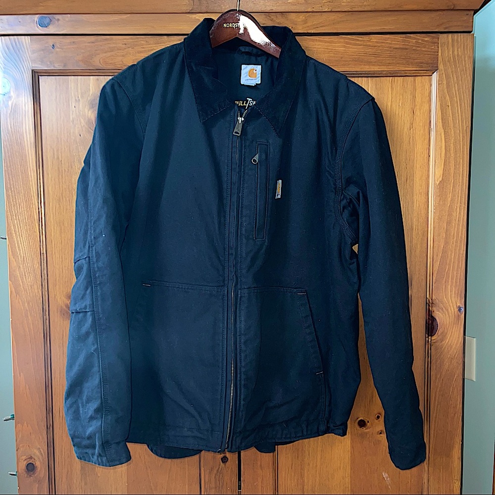 MENS CARHARTT BLACK JACKET